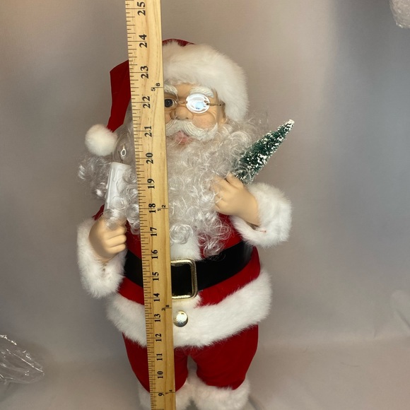 Vintage Telco Motion-ettes Santa Claus with light and tree 1996 - Picture 14 of 16